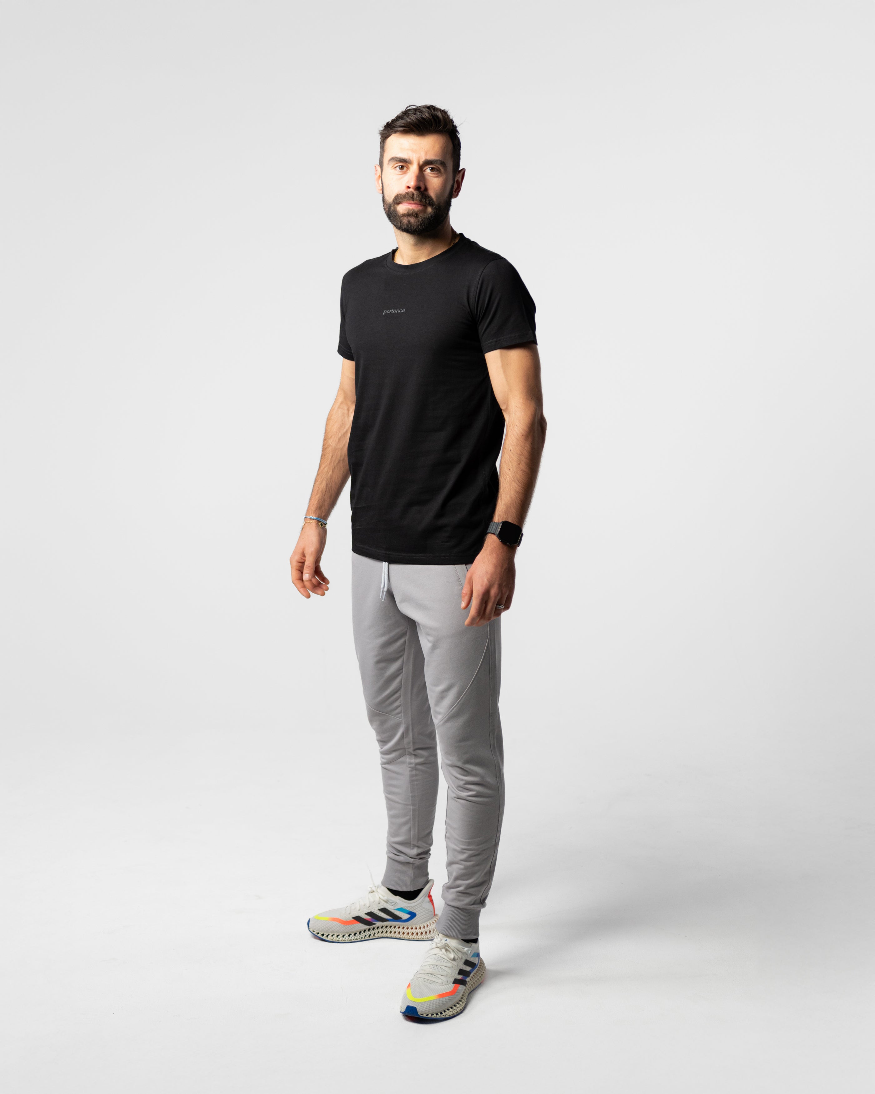 pimaCotton Tee Straight black