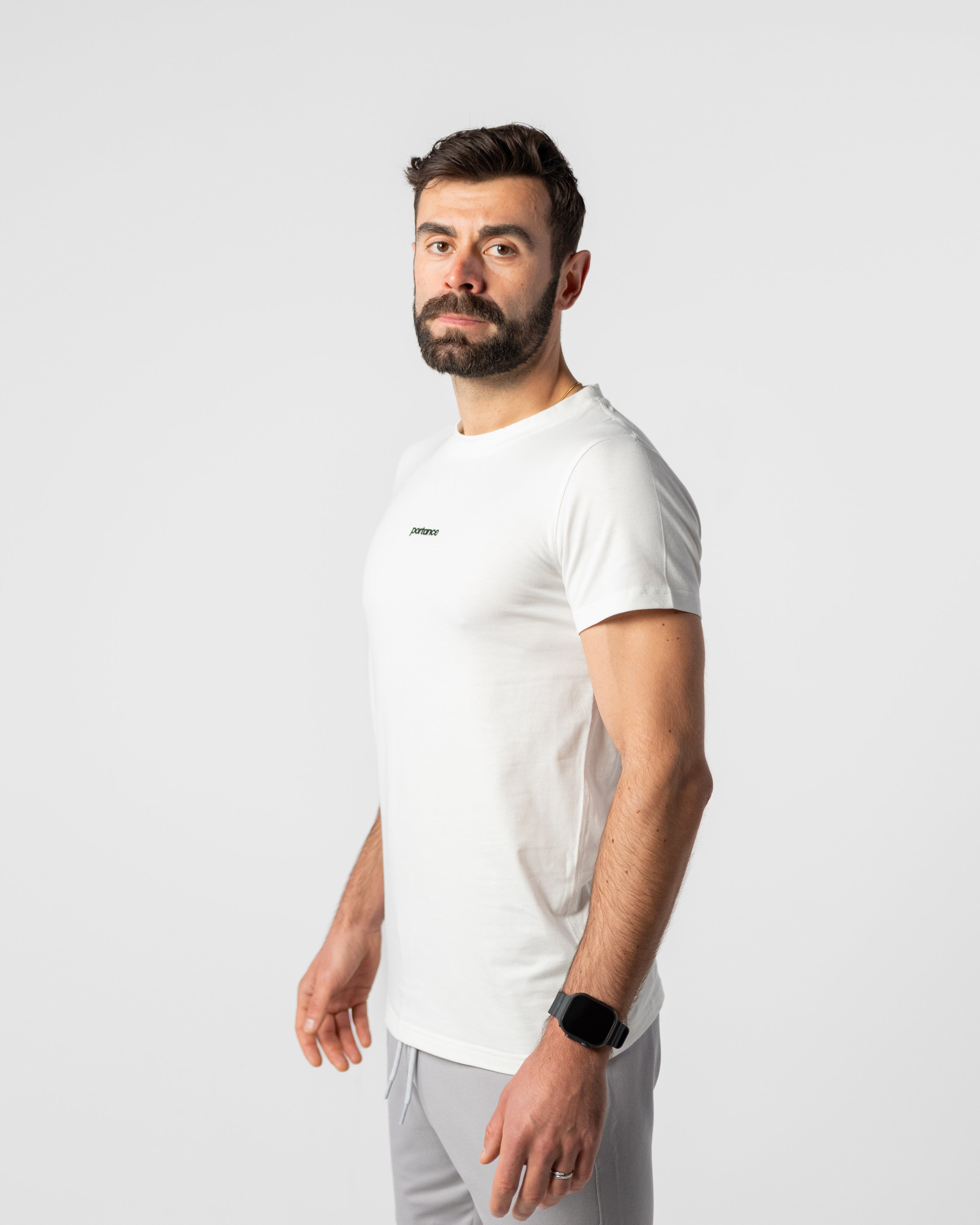pimaCotton Tee Straight white