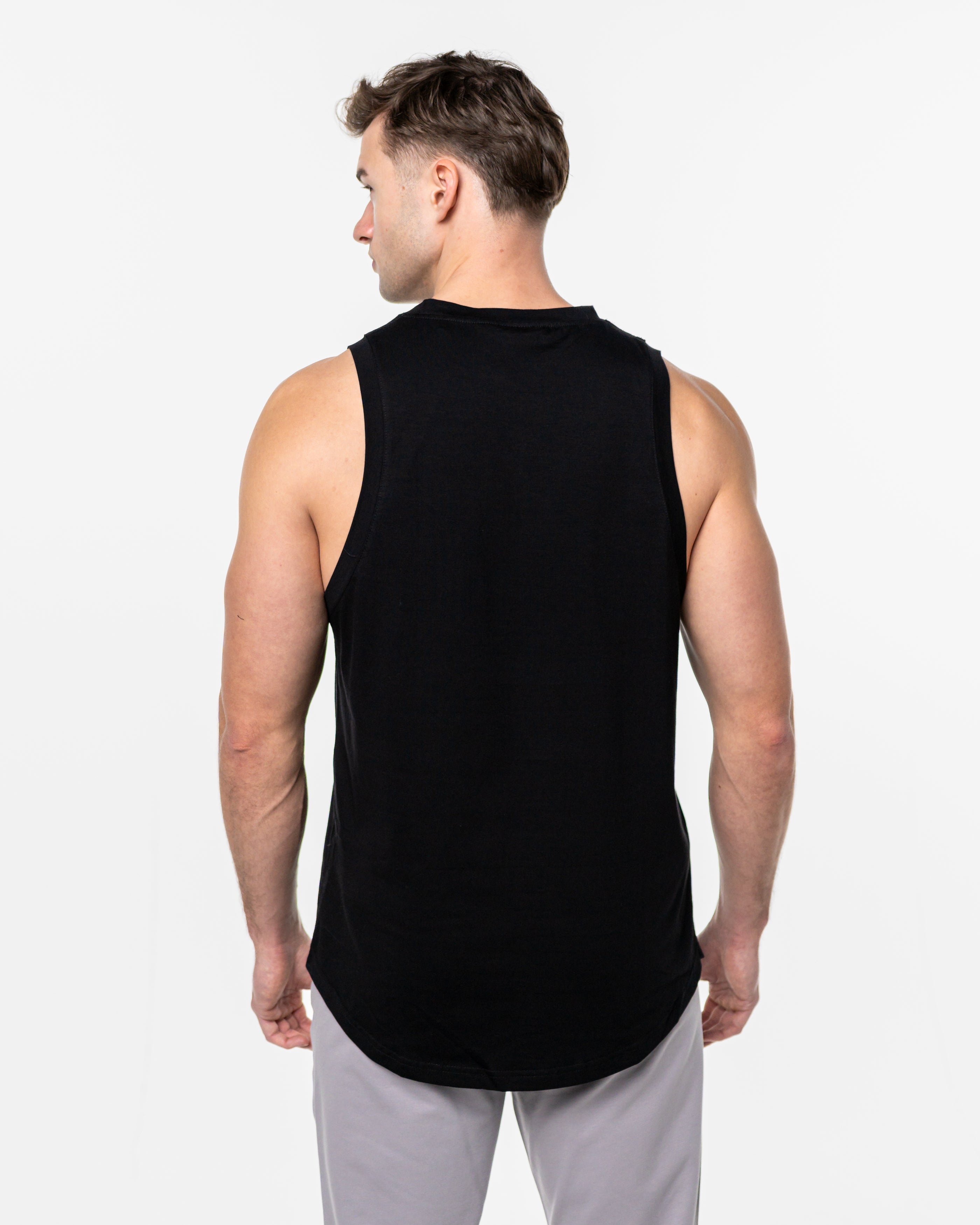 pimaCotton TankTop black