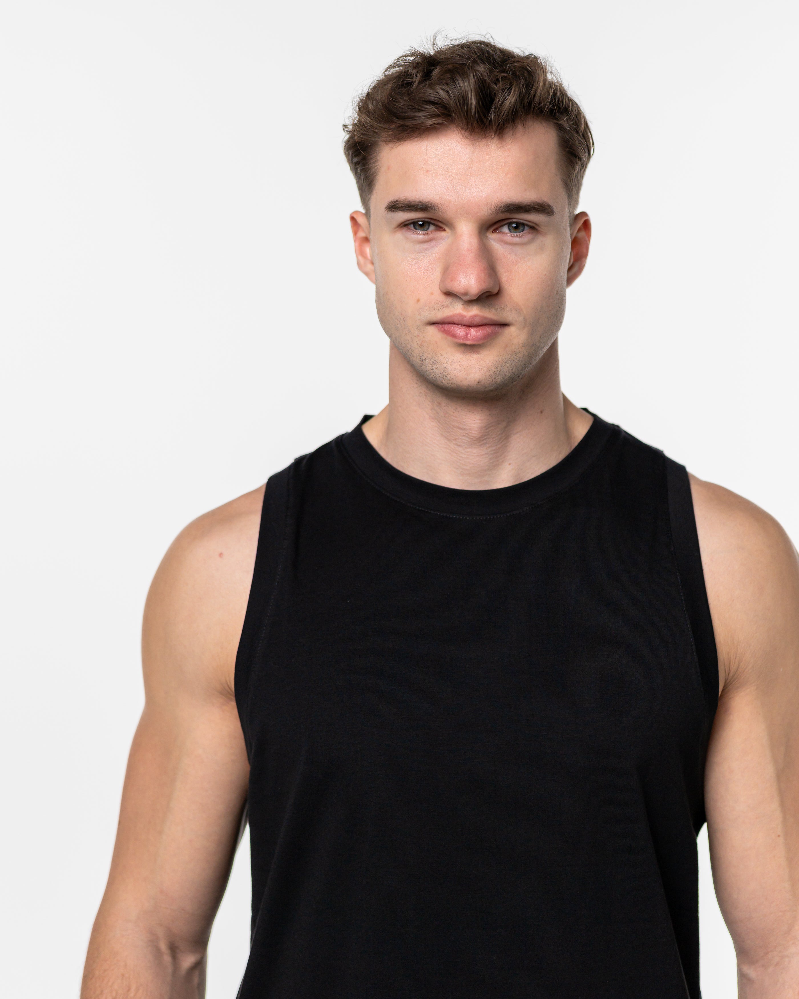 pimaCotton TankTop black