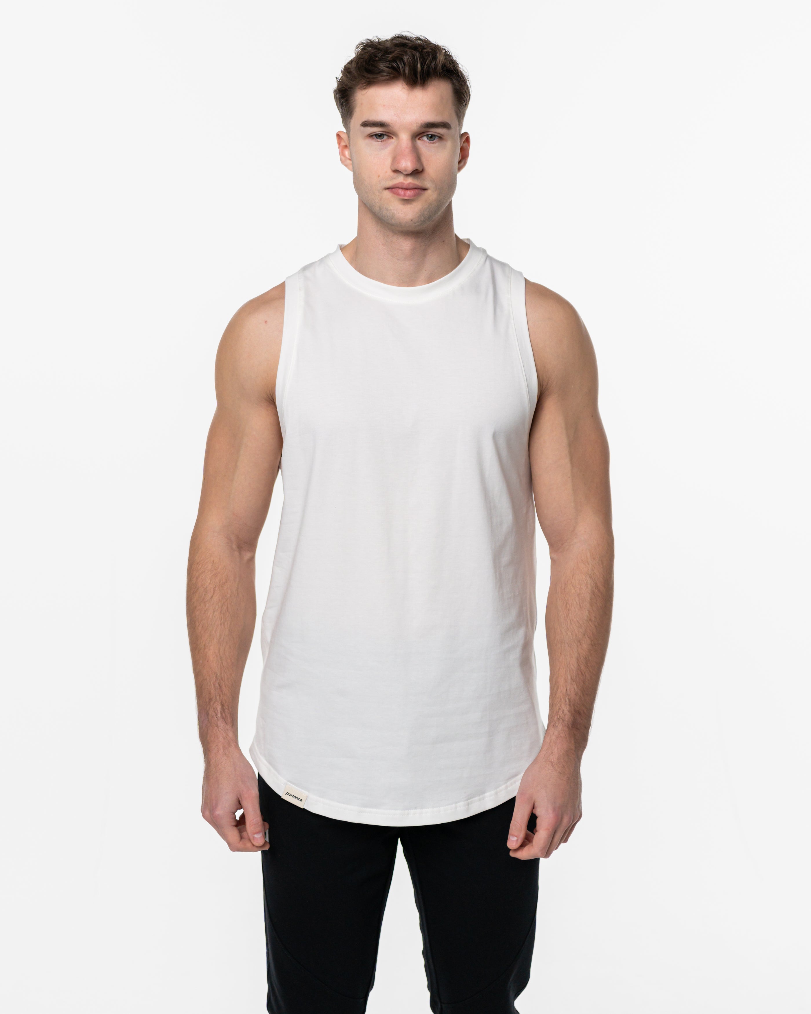 pimaCotton TankTop white