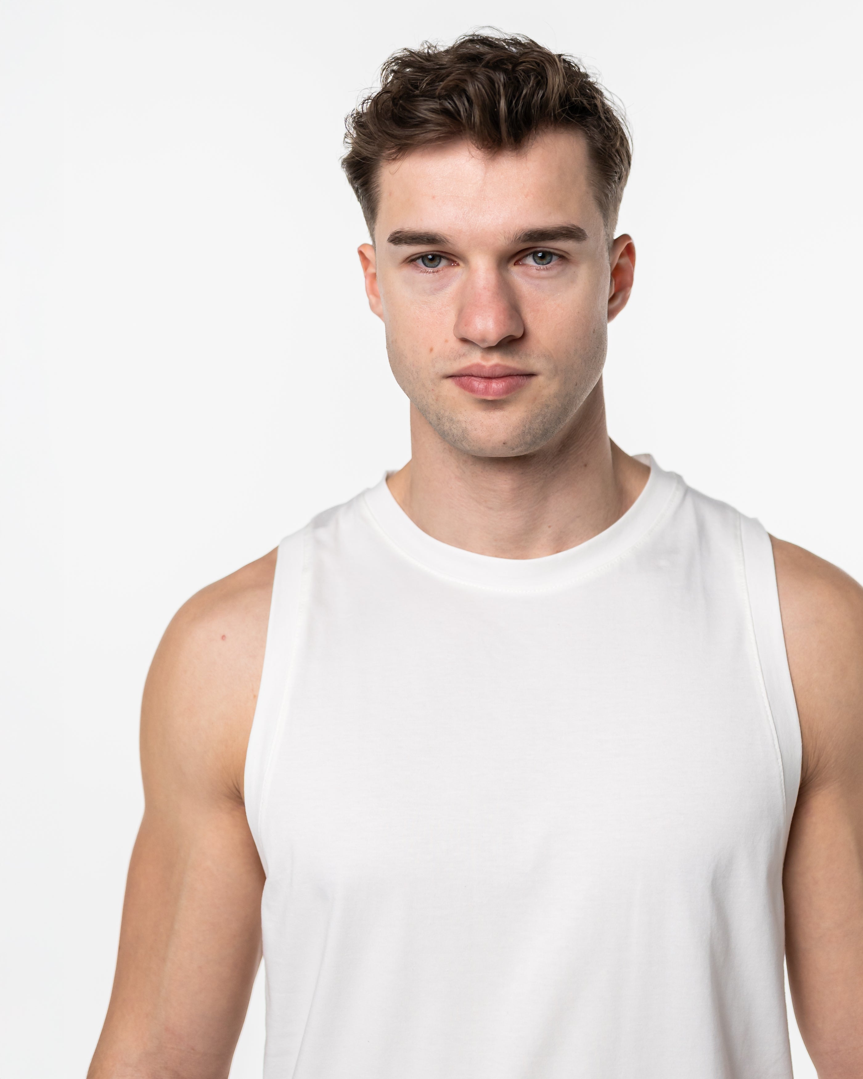 pimaCotton TankTop white