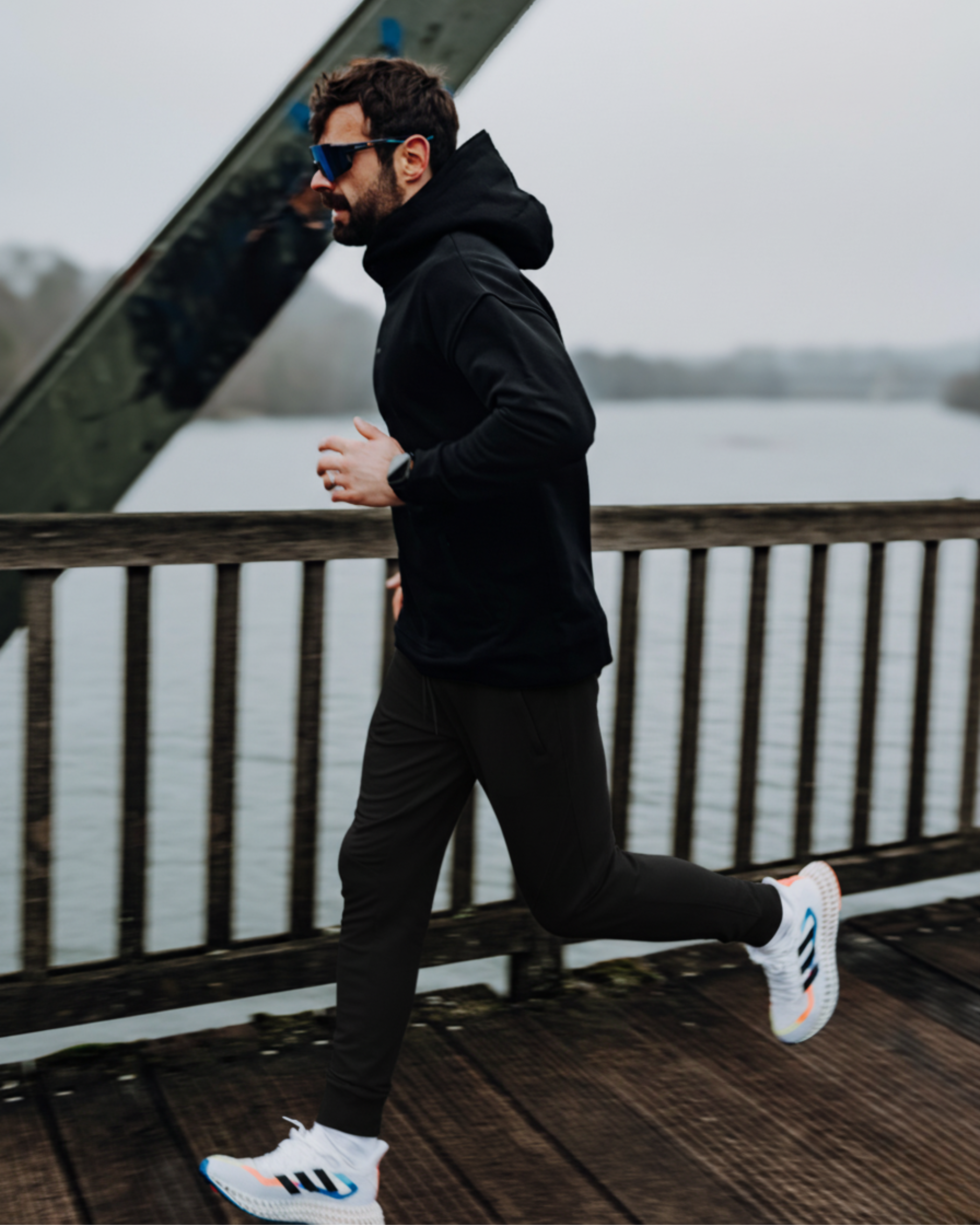 techJoggers Black & warmUp hoodie Bundle